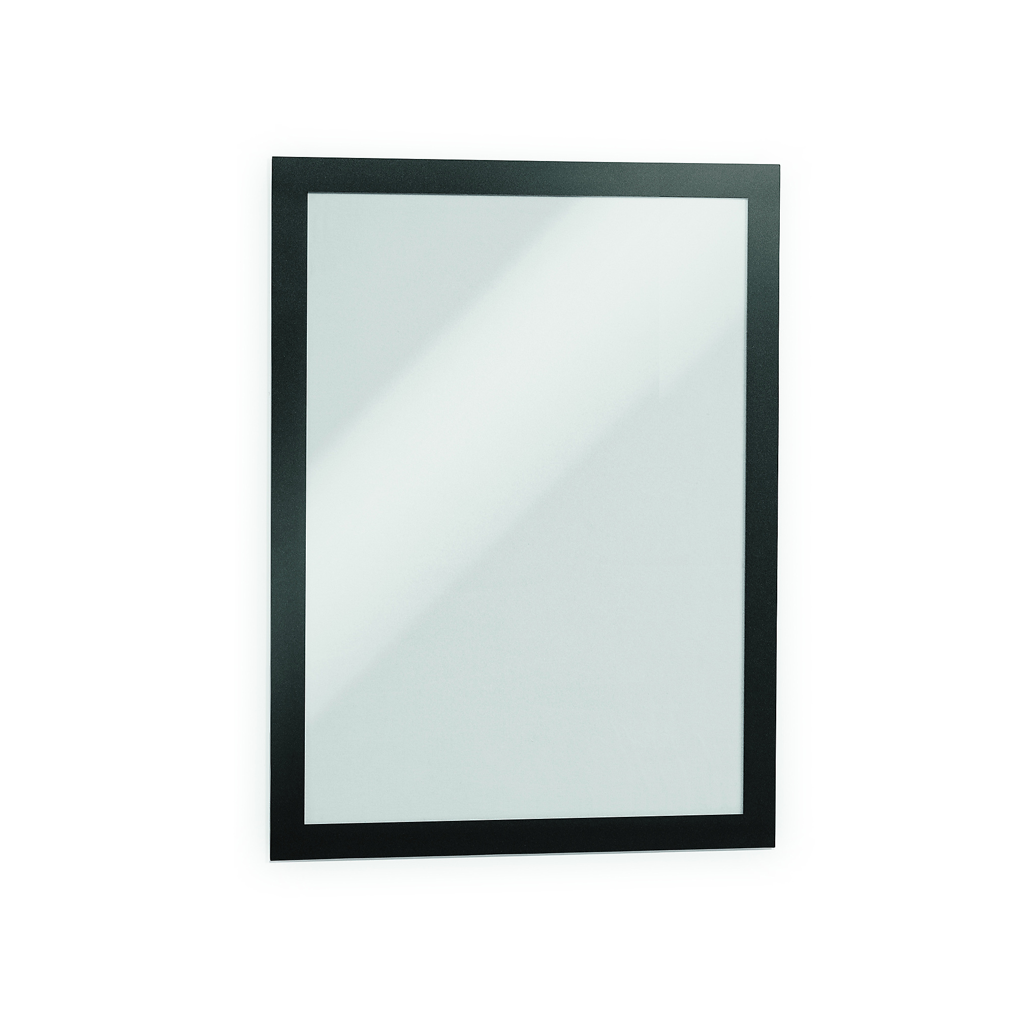 Durable, DURAFRAME Self-Adhesive, Letter Black - 2 pk, Color Finish Black, Model# 476801